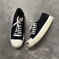 Tênis Vintage Converse Jack Purcell EUA Masculino 6 Feminino 7.5 Preto Baixo comprar usado  Enviando para Brazil