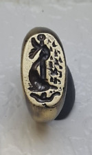 Anel romano antigo vintage antigo Festina Lente spqr repro feito à mão comprar usado  Enviando para Brazil