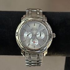 Usado, Relógio masculino GUESS WATERPRO cronógrafo quartzo moldura giratória 7,5 polegadas 39 mm comprar usado  Enviando para Brazil