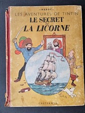 Tintin secret licorne d'occasion  Verzenay