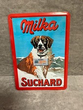 Blechschild milka suchard gebraucht kaufen  Königsbrunn