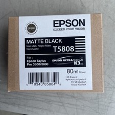 Tinta preta fosca genuína selada Epson Pro 3800 3880 T5808 T580800 comprar usado  Enviando para Brazil