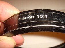 Anel adaptador Canon 13:1 sem vidro FA - 7x80 comprar usado  Enviando para Brazil