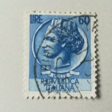 Francobolli italia 1953 usato  Treviglio