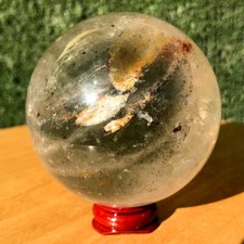 Bola de quartzo cristal fantasma verde natural 430G esfera de cristal amostra mineral comprar usado  Enviando para Brazil