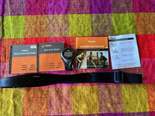 Timex 584 Triathlon Ironman Nova Bateria com Monitor de Frequência Cardíaca Banda Transmissora comprar usado  Enviando para Brazil