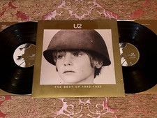 Usado, U2 The Best Of 1980-1990 RARE UK ORIGINAL 1st EDITION 1998 2x VINYL LP Brian Eno comprar usado  Enviando para Brazil