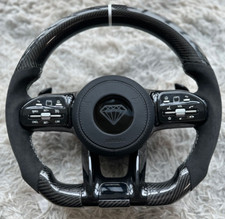 Volante de carro automático para Mercedes-Benz CLASS W205 W204 W222 W463 W464 AMG GLA, usado comprar usado  Enviando para Brazil