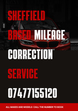 Mileage correction service for sale  SHEFFIELD