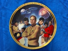 franklin mint star trek plates for sale  UK
