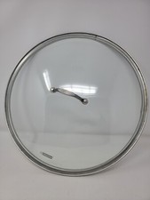 Tampa de vidro Tramontina extra grande 15" tampa de cabo de aço inoxidável comprar usado  Enviando para Brazil