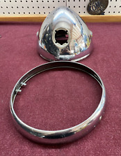 LUCAS SS700P FAROL CROMADO BALDE E ARO - TRIUMPH BSA comprar usado  Enviando para Brazil