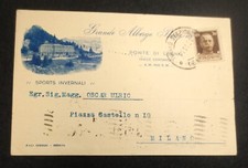 Cartolina grande albergo usato  Vittorio Veneto