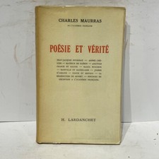 Poesie vérité charles d'occasion  Paris IX