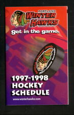 Portland Winter Hawks--1997-98 Pocket Schedule--Taco Bell--WHL comprar usado  Enviando para Brazil