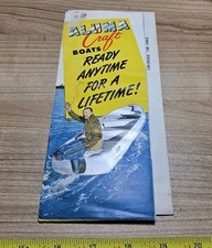 Usado, Lote de folheto e papel timbrado vintage 1949 barcos de segurança de alumínio Minneapolis Aluma artesanato comprar usado  Enviando para Brazil