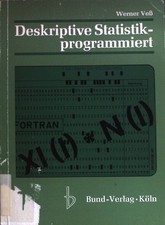 Deskriptive statistik programm gebraucht kaufen  Koblenz