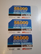 Schede telefoniche tabaccherie usato  Italia