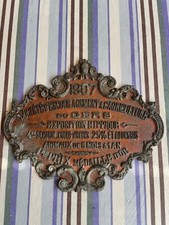 Plaque concours agricole d'occasion  Layrac
