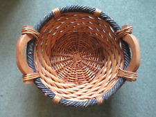 Vintage woven wicker for sale  GUILDFORD