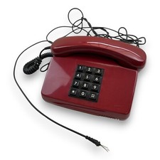 Vintage telefon rot gebraucht kaufen  Bad Kreuznach
