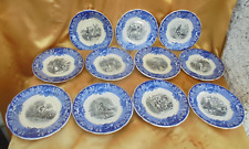 Assiettes parlantes sarreguemi d'occasion  Targon