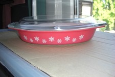 Vtg pyrex red for sale  SITTINGBOURNE