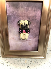 Pet portrait polymer for sale  POOLE