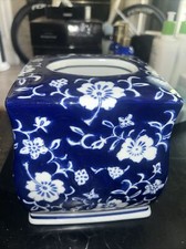 Porcelain tissue box for sale  San Jose