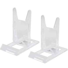 Suporte de plástico ajustável display placa acrílico transparente suporte para bandeja comprar usado  Enviando para Brazil