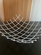 Chrome fruit basket for sale  EAST GRINSTEAD