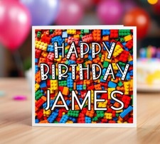 Lego personalised birthday for sale  KENLEY