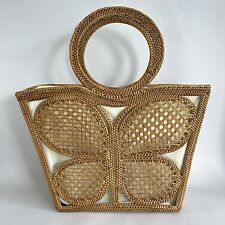 Bali rattan tote for sale  BELPER
