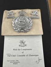 Glamorgan police helmet for sale  BUSHEY