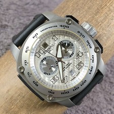 Relógio Zodiac Xenon Masculino ZO4801 Racer Taquímetro Borracha Quartzo Analógico 44mm 7 1/2" comprar usado  Enviando para Brazil