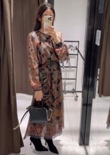Zara printed dress for sale  LEEDS