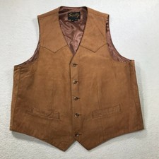 Scully leather vest for sale  Lewistown