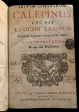 Libro antico. facciolati usato  Trani