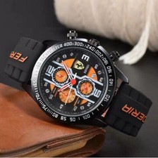 Novo Formula1 Scuderia Ferrari relógio de luxo cronógrafo vermelho silicone 46mm para homens comprar usado Novo Formula1 Scuderia Ferrari relógio de luxo cronógrafo vermelho silicone 46mm para homens comprar usado  Enviando para Brazil