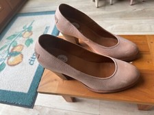 Leder pumps rosa gebraucht kaufen  Bremen