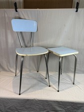 Formica blue chair d'occasion  Expédié en Belgium