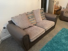 Fabric sofa bed for sale  DARLINGTON