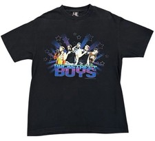 Camiseta Gigante Vintage Backstreet Boys Black & Blue World Tour 2001 Tamanho Grande comprar usado  Enviando para Brazil