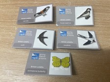 Rspb pin badges for sale  WATERLOOVILLE