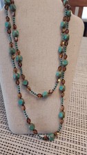 Turquoise brown glass for sale  Horicon