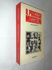 Processo mussolini paolo usato  Roma