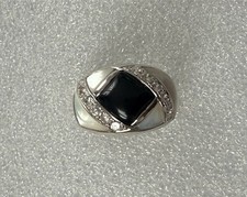 Schöner ring schwarzem gebraucht kaufen  St Ingbert