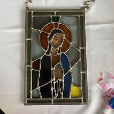 Altes bleiglaß fensterbild gebraucht kaufen  Bassenheim Kettig, St.Sebastian