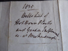 1835 bells list for sale  CANTERBURY