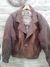 Giacca pelle vintage usato  Serra Sant Abbondio